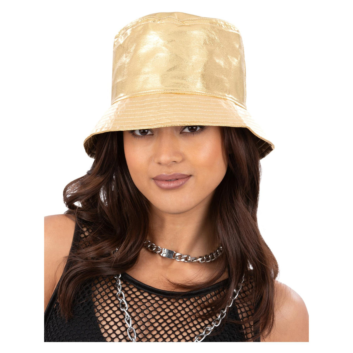 90s Bucket Hat, Gold, view 2