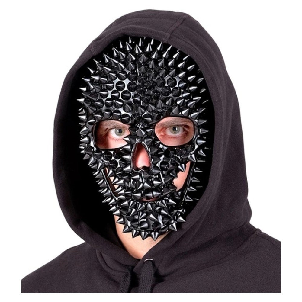 Black Spiked Skull Mask — view 4