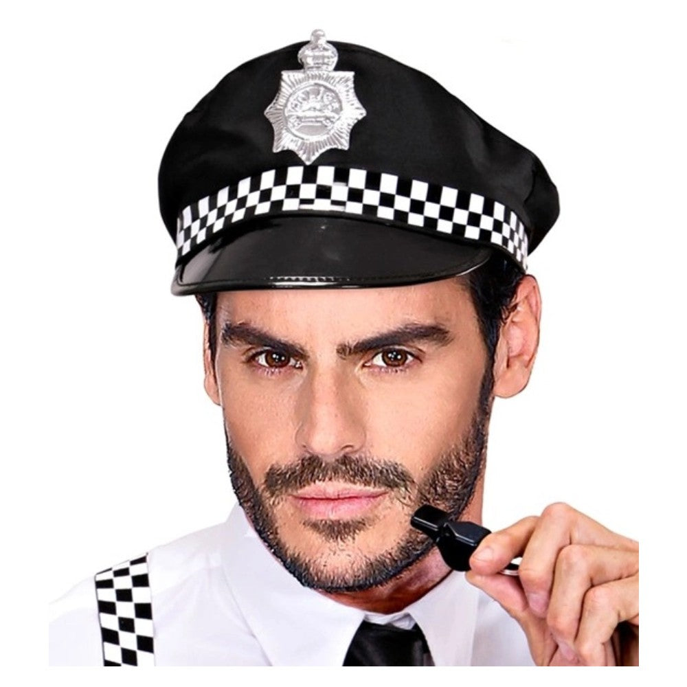 British Police Helmet — view 3