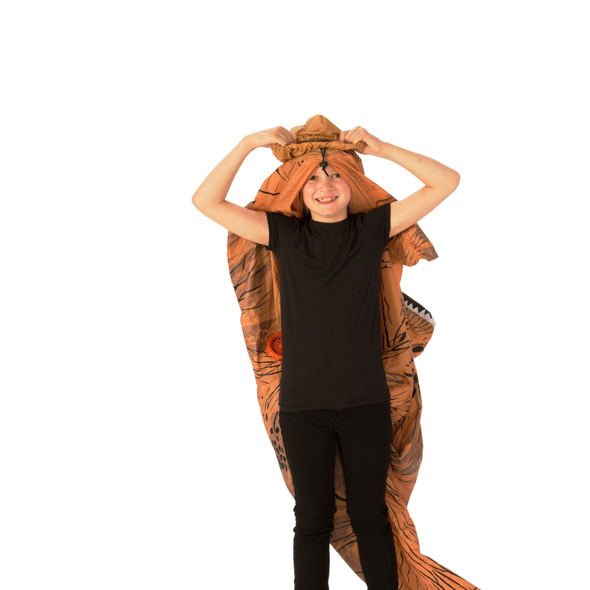 Kids' Jurassic World T-Rex Inflatable Costume, view 2