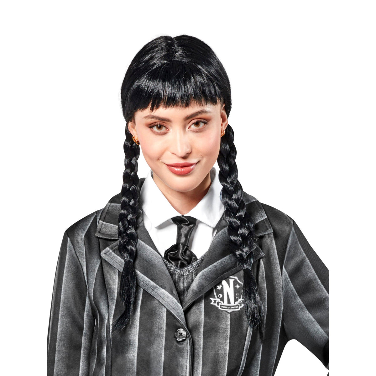 Kids' Wednesday Addams Wig – alternative view