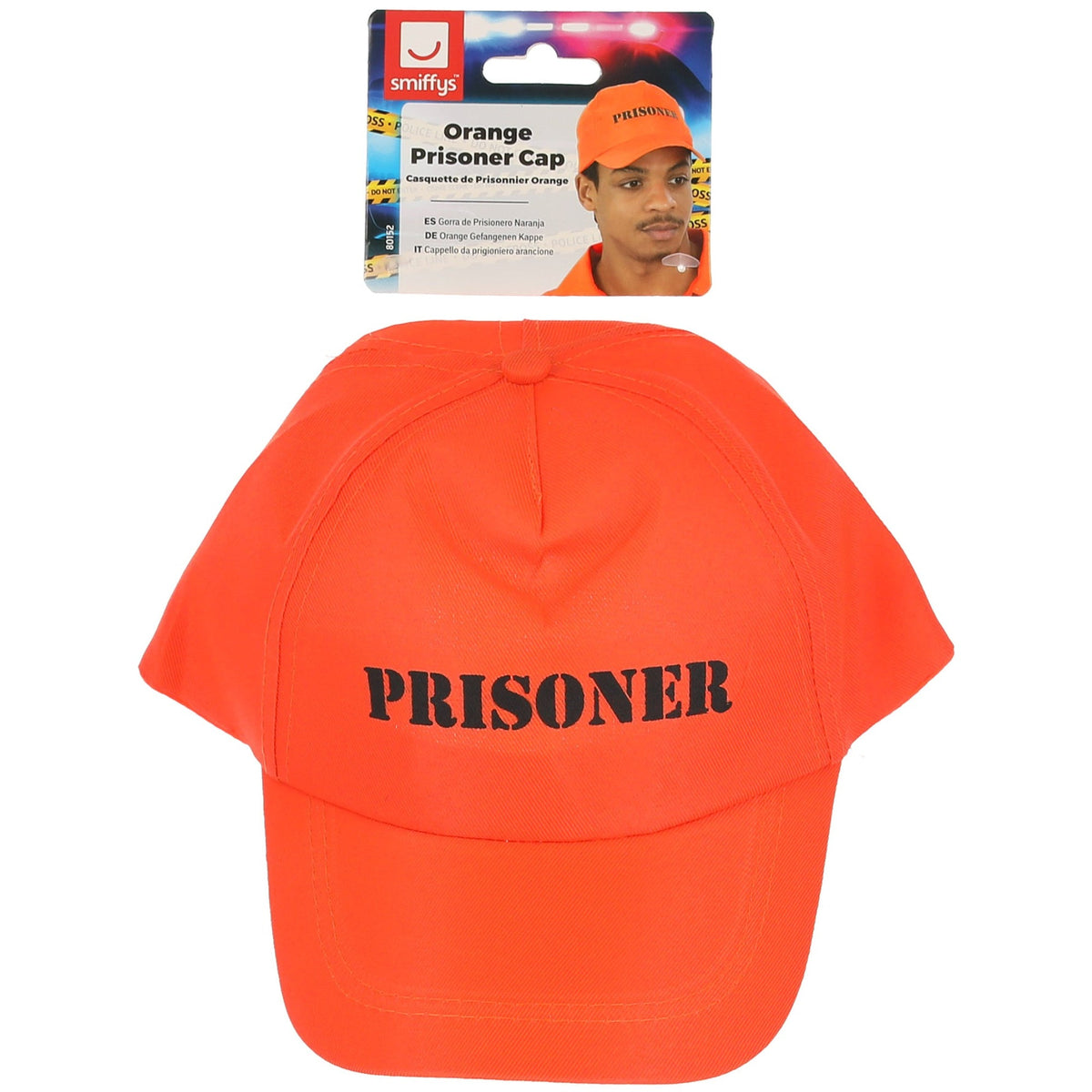 Prisoner Cap, Orange, view 3