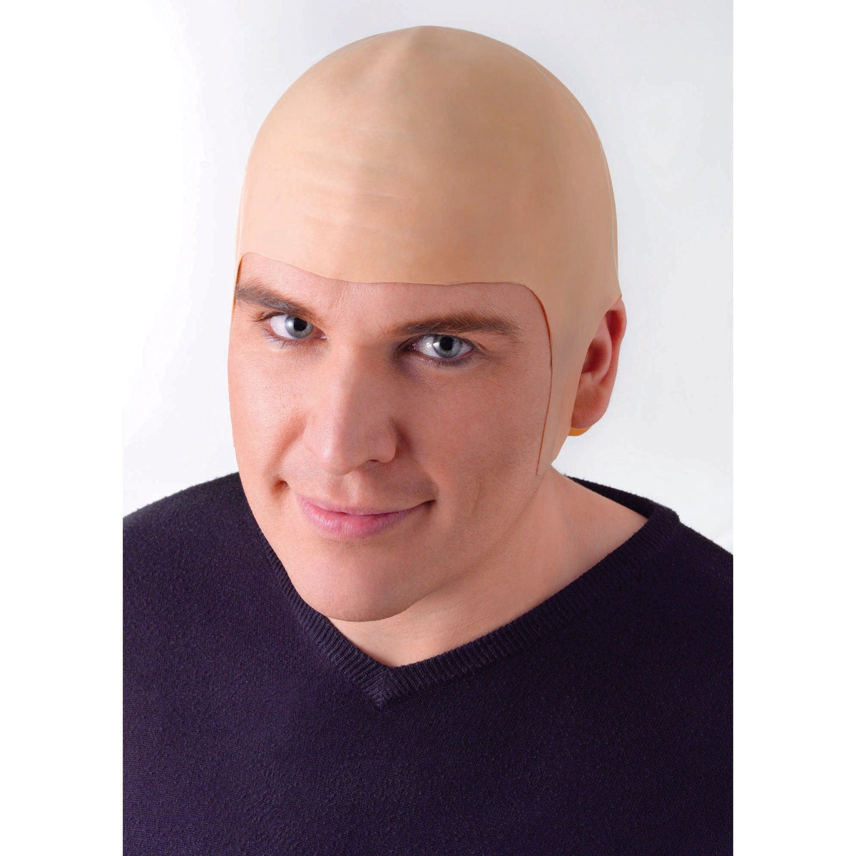 Realistic Rubber Bald Head Cap