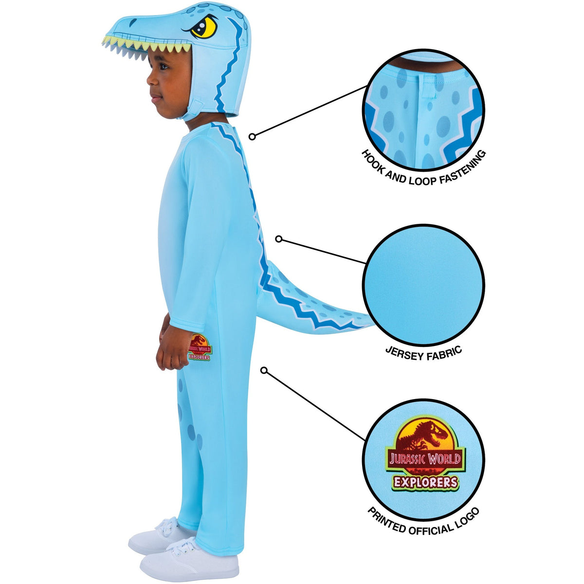 Toddler Jurassic World Velociraptor Costume, view 4