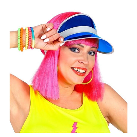 80s Blue Sun Visor — view 4