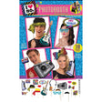 80s Photobooth Props Kit, 18 Pieces