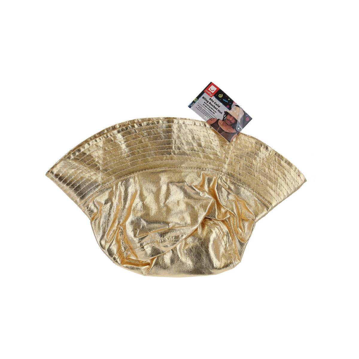 90s Bucket Hat, Gold, view 4