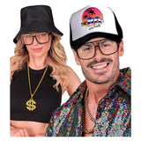 90s Hip Hop Glasses with Clear Lenses — view 3