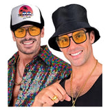 90s Hip Hop Glasses with Yellow Lenses — view 4