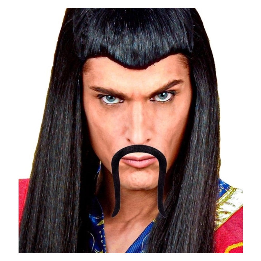 Adhesive Long Drooping Moustache — view 2