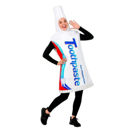 Adults Toothpaste Tube Costume — view 3