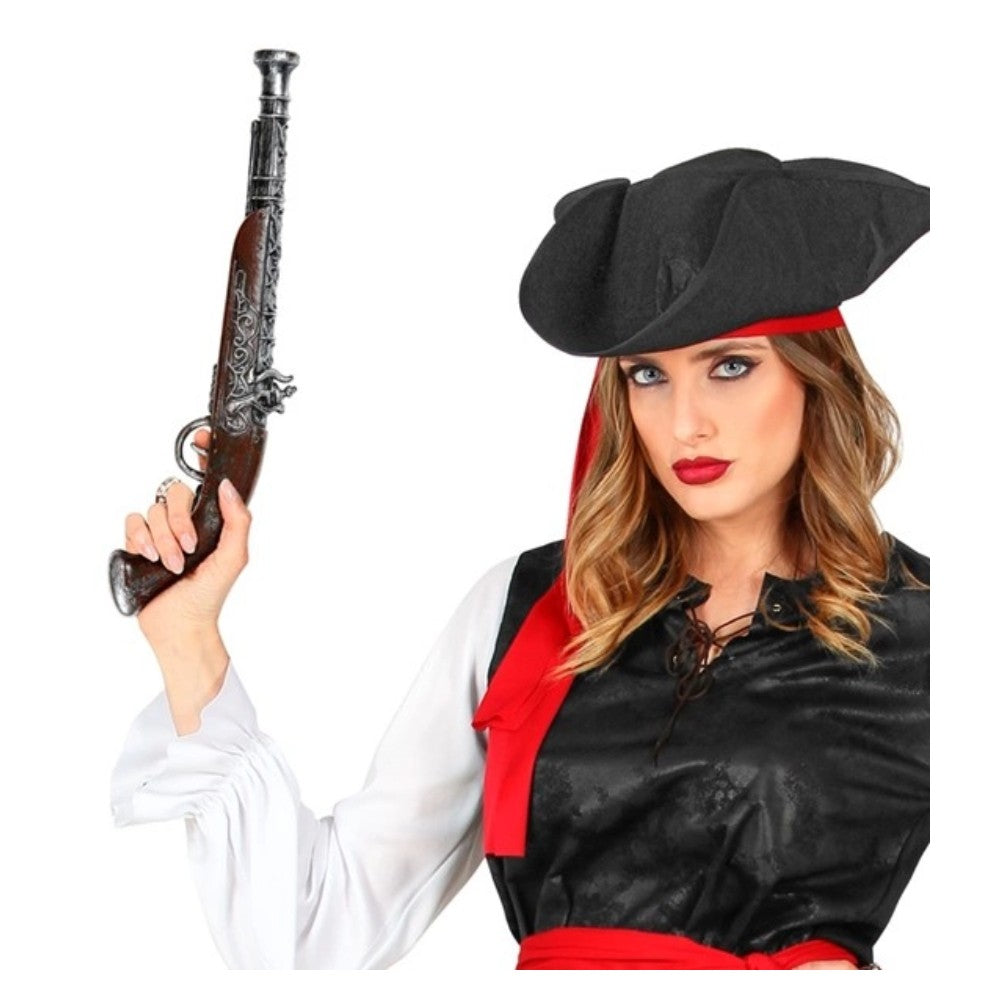 Antique Pirate Flintlock Pistol — view 4