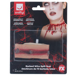 Barbed Wire Split Scar, Red, view 2