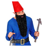 Black Maxi Beard with Moustache — view 2