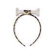 Bone Headband, Leopard Print