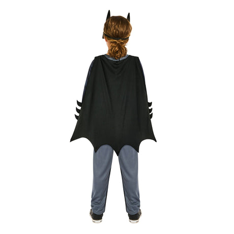Boys' Batman Costume with Mask and Cape – detail view