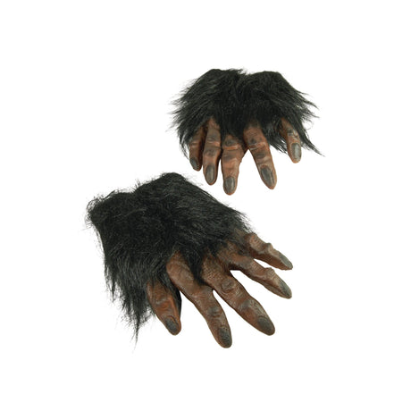 Brown Hairy Werewolf Hands – alternative view