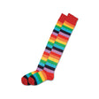 Clown Over-the-Knee Socks, Multicolour