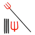 Collapsible Trident — A 112cm three-pronged trident on a shaft that comes apart into sections.