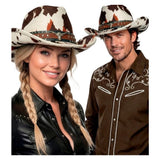 Cow Print Cowboy Hat — view 2