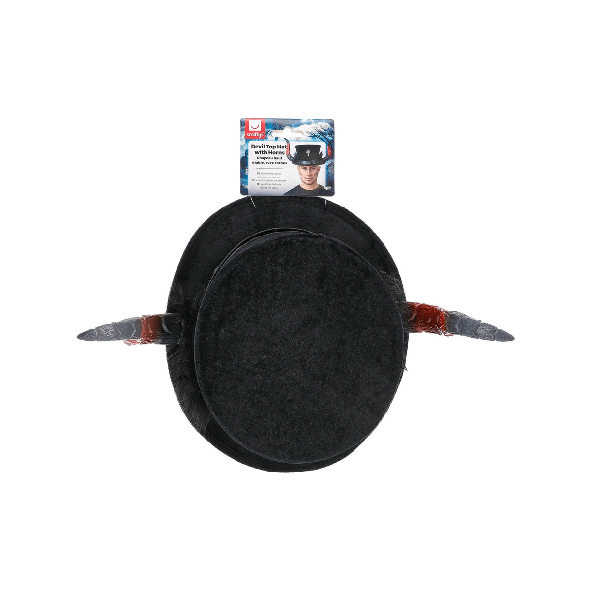 Deluxe Devil Top Hat, view 3