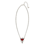 Devil Heart Gem Necklace — view 2