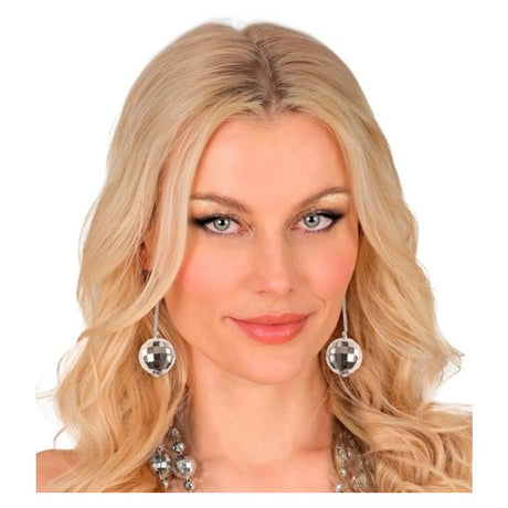 Disco Ball Earrings — view 2