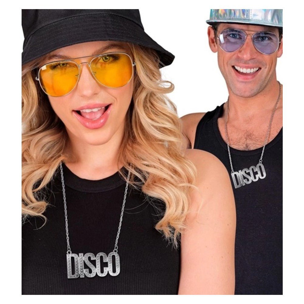 Disco Ball Necklace — view 2