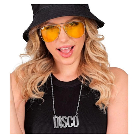 Disco Ball Necklace — view 3
