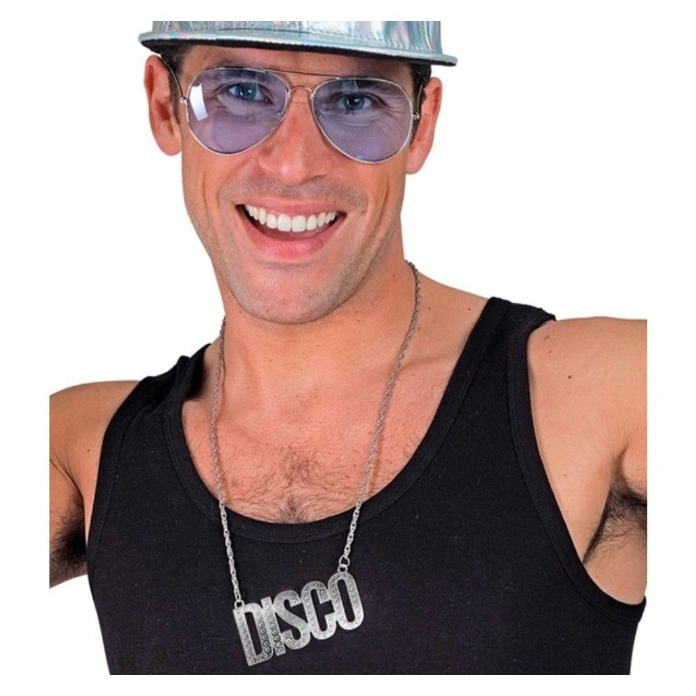 Disco Ball Necklace — view 4