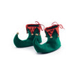 Elf Shoe Covers, Green and Red