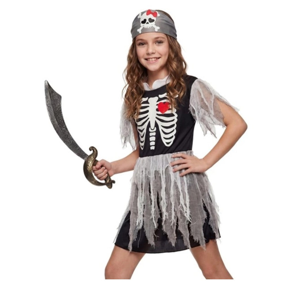 Girls Ghost Ship Pirate Costume — view 2