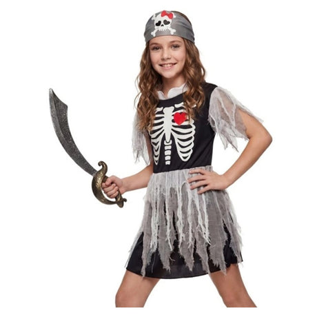 Girls Ghost Ship Pirate Costume — view 2