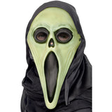 Glow in the Dark Screamer Mask, Black and White