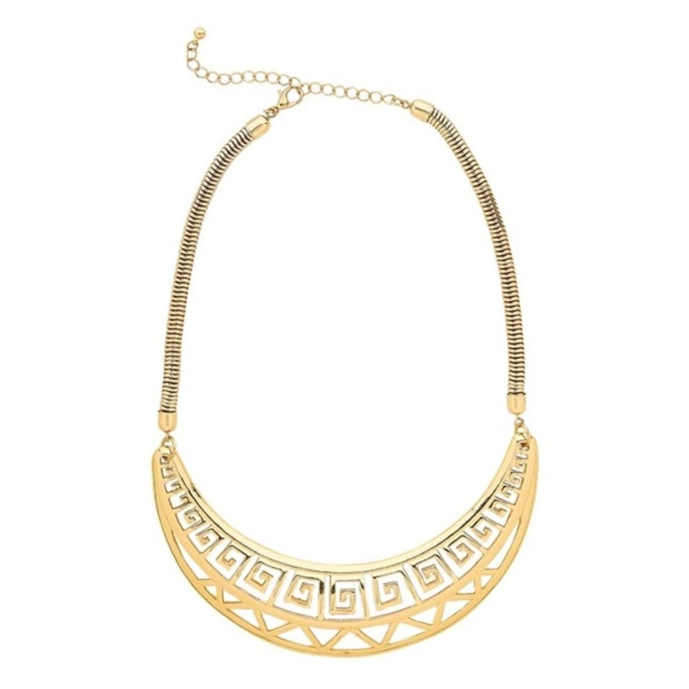 Gold Ancient Egyptian Necklace — view 2