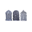 Halloween RIP Tombstones, 13in, Pack of 3
