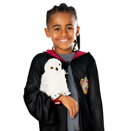 Harry Potter Hedwig Plush on Gryffindor Wrist Strap