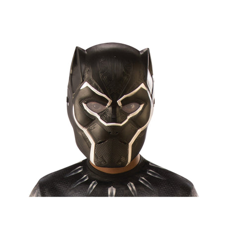 Kids' Black Panther Half Mask – detail view