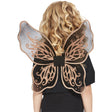 Kids' Dark Botanicals Gold Butterfly Wings