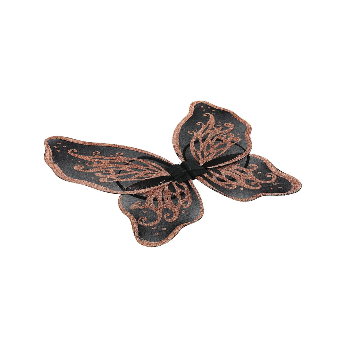 Kids' Dark Botanicals Gold Butterfly Wings – detail view
