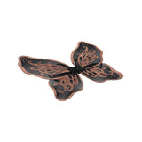 Kids' Dark Botanicals Gold Butterfly Wings – detail view