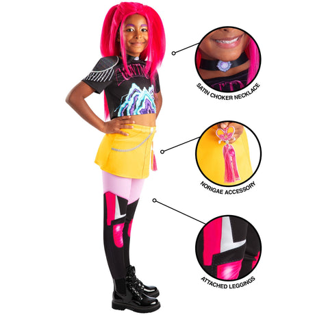 Kids' KPop Demon Hunters Mira Costume – alternative view