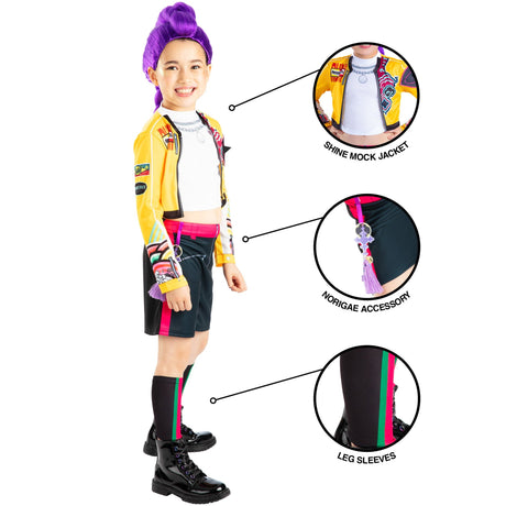 Kids' KPop Demon Hunters Rumi Costume – alternative view