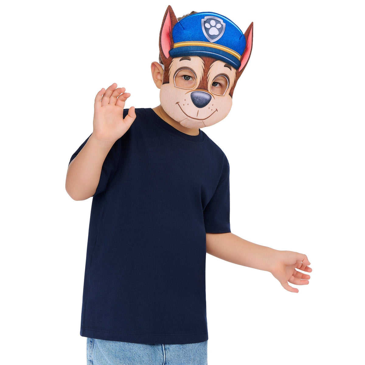 Kids' Paw Patrol Chase Felt Mask – alternative view