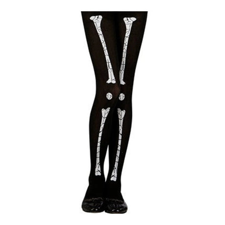 Kids Skeleton Tights — Halloween tights for kids