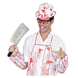 Large Bloody Meat Cleaver — view 2