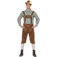 Men's Deluxe Hans Bavarian Costume, Green