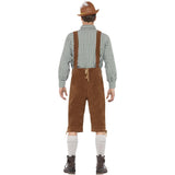 Men's Deluxe Hans Bavarian Costume, back view