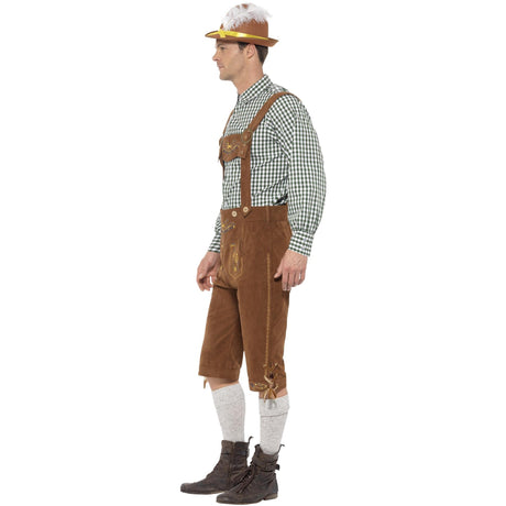 Men's Deluxe Hans Bavarian Costume, side view