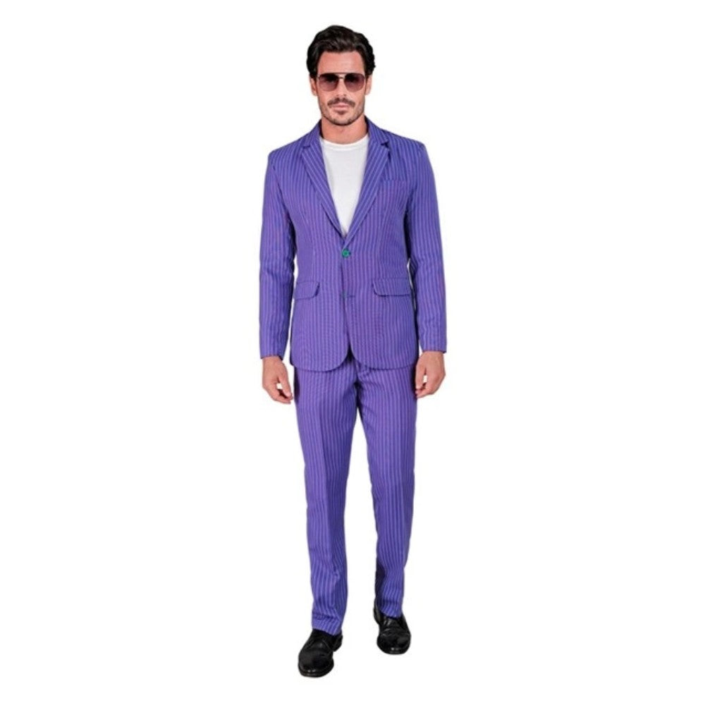 Men's Evil Clown Suit Costume — view 3